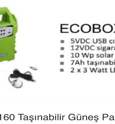 Taşınabilir Güneş Paneli